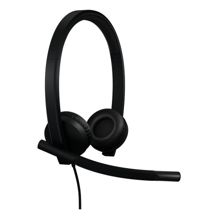 Logitech 981-001431 H570e, Alámbrico, Oficina/Centro de llamadas, 113 g, Auriculares, Negro