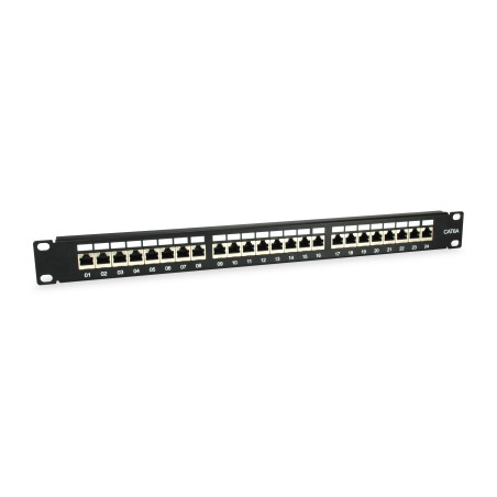 Equip 326625 326625, RJ-45, Cat6a, 1U, Negro, RoHS, CE