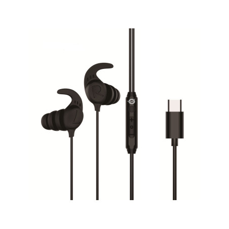 Conceptronic BRENDAN05B BRENDAN05B, Alámbrico, Llamadas/Música, 20 - 20000 Hz, 15 g, Auriculares, Negro