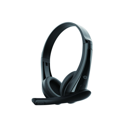 Conceptronic POLONA06B3T POLONA06B3T, Alámbrico, Llamadas/Música, 20 - 20000 Hz, 100 g, Auriculares, Negro