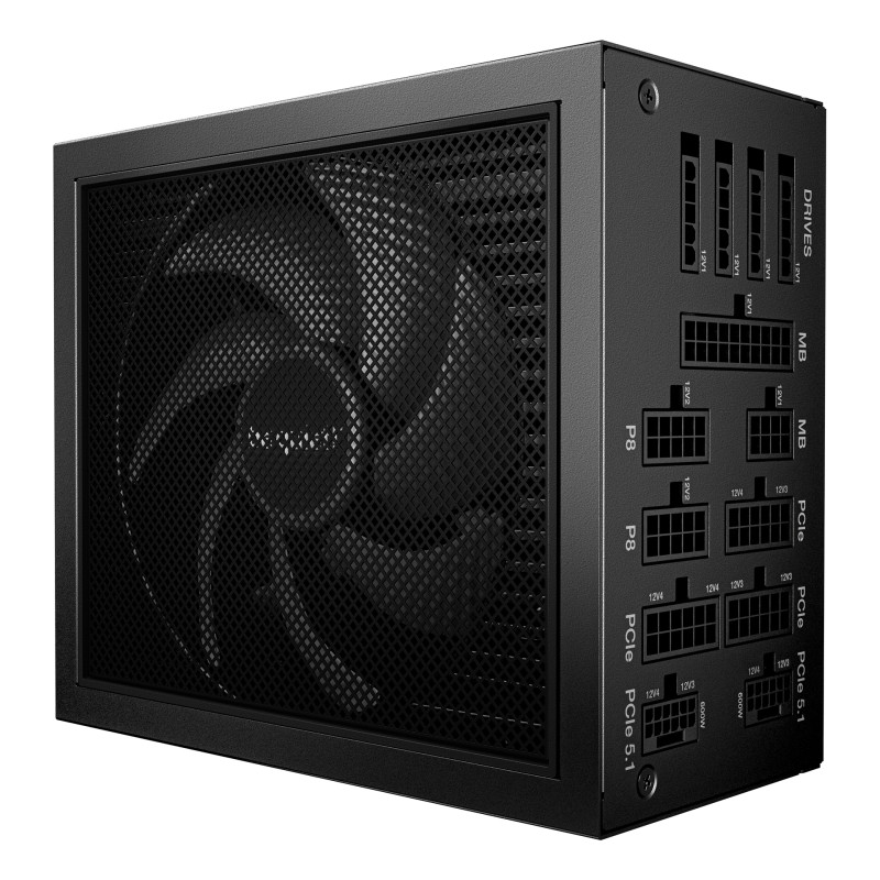 be quiet! BP021EU Dark Power 14 1200 W - 80 Plus Titanium, 1200 W, 100 - 240 V, 1300 W, 50/60 Hz, 10 A, 5 A