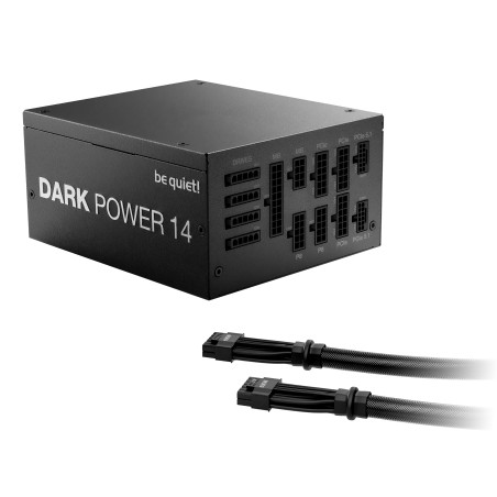 be quiet! BP021EU Dark Power 14 1200 W - 80 Plus Titanium, 1200 W, 100 - 240 V, 1300 W, 50/60 Hz, 10 A, 5 A