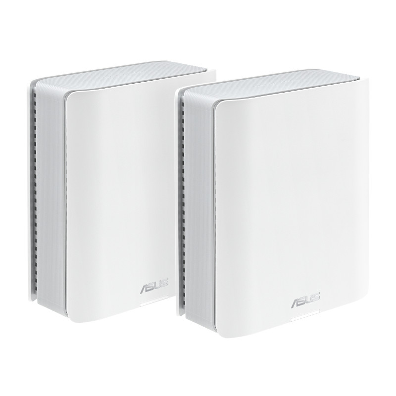 ASUS 90IG0930-MO3B20 ZenWiFi BT8 (2-pack), Blanco, Interno, Sistema de malla, Poder, 548 m², Tribanda (2.4 GHz / 5 GHz / 6 GHz)