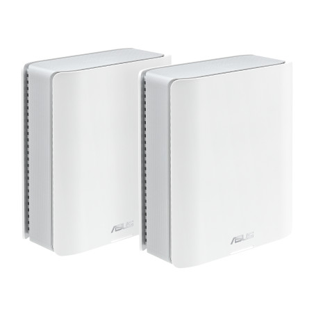 ASUS 90IG0930-MO3B20 ZenWiFi BT8 (2-pack), Blanco, Interno, Sistema de malla, Poder, 548 m², Tribanda (2.4 GHz / 5 GHz / 6 GHz)