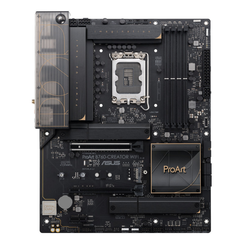 ASUS 90MB1FY0-M1EAY0 PROART B760-CREATOR WIFI, Intel, LGA 1700, Intel® Celeron®, Intel® Core™ i3, Intel® Core™ i5,