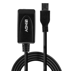 Lindy 43155 43155, 5 m, USB A, USB A, USB 3.2 Gen 1 (3.1 Gen 1), 5 Gbit/s, Negro 2