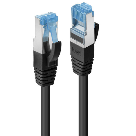 Lindy 47183 47183, 10 m, Cat6a, S/FTP (S-STP), RJ-45, RJ-45, Negro