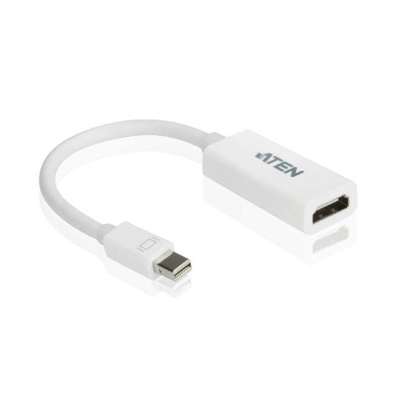 ATEN VC980-AT Adaptador de Mini DisplayPort a HDMI, Mini DisplayPort, HDMI, Macho, Hembra, Derecho, Derecho
