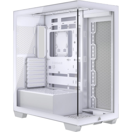 Corsair CC-9011277-WW 3500X, Midi Tower, PC, Blanco, EATX, Acero, Vidrio templado, Juego