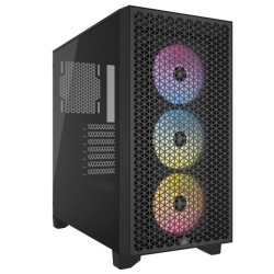 Corsair CC-9011255-WW CC-9011255-WW, Midi Tower, PC, Negro, ATX, Acero, Juego