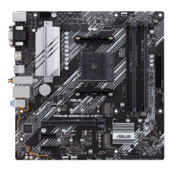 ASUS 90MB19X0-M0EAY0 PRIME B550M-A WIFI II, AMD, Zócalo AM4, AMD Ryzen 3000 Series, AMD Ryzen 5000 Series, Zócalo AM4, 2