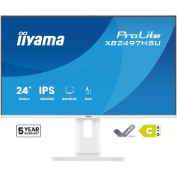iiyama XB2497HSU-W1 ProLite XB2497HSU-W1, 60,5 cm (23.8"), 1920 x 1080 Pixeles, Full HD, LED, 4 ms, Blanco 2