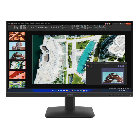 Lenovo 64BEKAT1EU ThinkVision S27-4e Monitor, 68,6 cm (27"), 1920 x 1080 Pixeles, Full HD, LCD, 6 ms, Negro