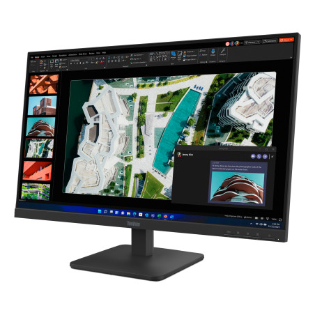 Lenovo 64BEKAT1EU ThinkVision S27-4e Monitor, 68,6 cm (27"), 1920 x 1080 Pixeles, Full HD, LCD, 6 ms, Negro