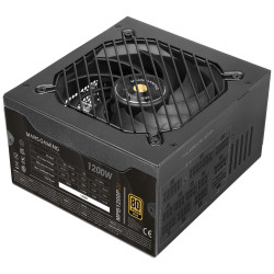 Mars Gaming MPB1200PSI MPB1200PSI, 1200 W, 200 - 240 V, 47 - 63 Hz, 15 A, 90%, Negro