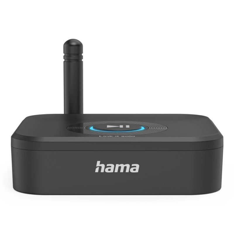 Hama 00205321 Link.it solo, Bluetooth, 3,5 mm, 50 m, Negro, USB, Audio (3ˌ5mm), USB tipo A a USB tipo C