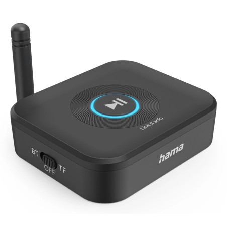 Hama 00205321 Link.it solo, Bluetooth, 3,5 mm, 50 m, Negro, USB, Audio (3ˌ5mm), USB tipo A a USB tipo C