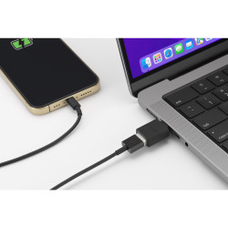 Kensington K33477WW Adaptador CA1010 M/H de USB-C a USB-A, 110 mm, 10 mm, 180 mm, 22 g, 20 pieza(s), 120 mm 2
