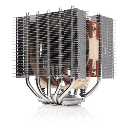 Noctua NH-D12L NH-D12L, Refrigerador de aire, 450 RPM, 2000 RPM, Aluminio, Beige, Marrón
