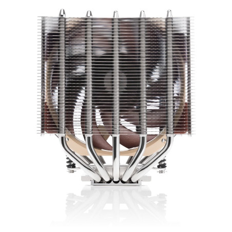 Noctua NH-D12L NH-D12L, Refrigerador de aire, 450 RPM, 2000 RPM, Aluminio, Beige, Marrón