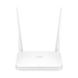 Cudy WR300 WR300, Wi-Fi 4 (802.11n), Banda única (2,4 GHz), Ethernet, Blanco, Router de sobremesa