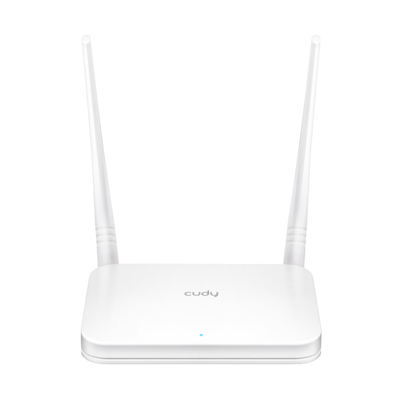 Cudy WR300 WR300, Wi-Fi 4 (802.11n), Banda única (2,4 GHz), Ethernet, Blanco, Router de sobremesa