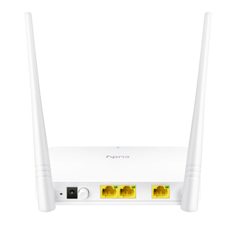 Cudy WR300 WR300, Wi-Fi 4 (802.11n), Banda única (2,4 GHz), Ethernet, Blanco, Router de sobremesa