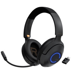 Creative Labs 51EF1040AA001 Zen Hybrid Pro Classic, Inalámbrico, 20 - 20000 Hz, Juego, 282 g, Auriculares, Negro