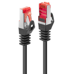 Lindy 47370 47370, 0,3 m, Cat6, S/FTP (S-STP), RJ-45, RJ-45, Negro