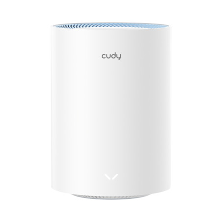Cudy M1200 1-PACK M1200 1-PACK, Blanco, Interno, Sistema de malla, Omni-direccional, Doble banda (2,4 GHz / 5 GHz), Wi-Fi 5