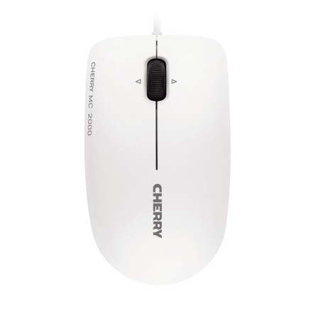 CHERRY JM-0600-0 MC 2000, Ambidextro, IR LED, USB tipo A, 1600 DPI, Gris