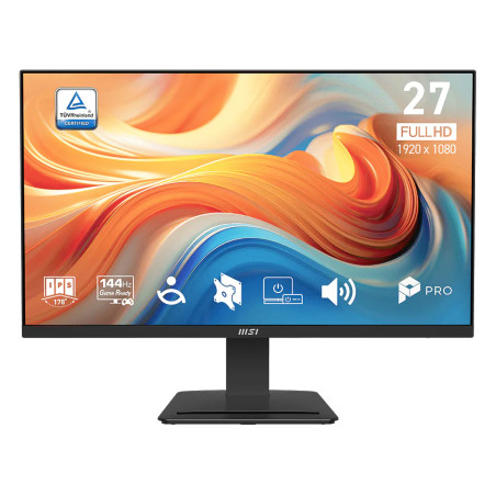 MSI PRO MP273 E14A Pro MP273 E14A, 68,6 cm (27"), 1920 x 1080 Pixeles, Full HD, LCD, 4 ms, Negro
