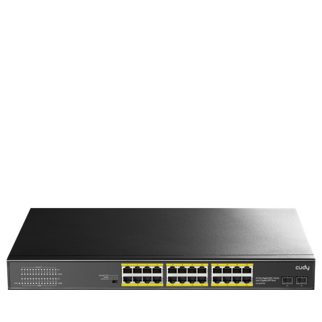 Cudy GS1028PS2 GS1028PS2, Gigabit Ethernet (10/100/1000), Energía sobre Ethernet (PoE), Montaje en rack