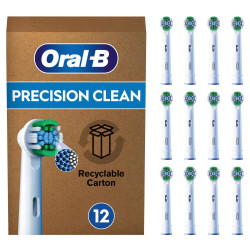 Oral-B 8006540855683 Precision Clean , 12 pieza(s), Blanco, 3 mes(es), Oral-B, Caja