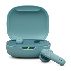 JBL JBLWFLEX2BLU Wave Flex 2, Inalámbrico, Llamadas/Música, 20 - 20000 Hz, 8,24 g, Auriculares, Azul
