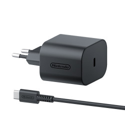 Nintendo 10015096 10015096, Interior, Corriente alterna, 20 V, 1,5 m, Negro