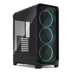 Fractal Design FD-C-MES3A-06 Meshify 3, PC, Negro, ATX, EATX, micro ATX, Mini-ITX, Acero, Vidrio templado, Juego, Multi