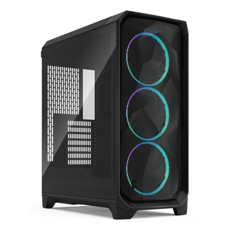 Fractal Design FD-C-MES3A-06 Meshify 3, PC, Negro, ATX, EATX, micro ATX, Mini-ITX, Acero, Vidrio templado, Juego, Multi