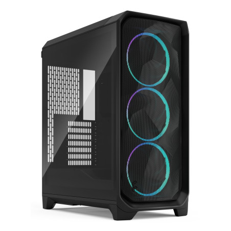Fractal Design FD-C-MES3A-06 Meshify 3, PC, Negro, ATX, EATX, micro ATX, Mini-ITX, Acero, Vidrio templado, Juego, Multi