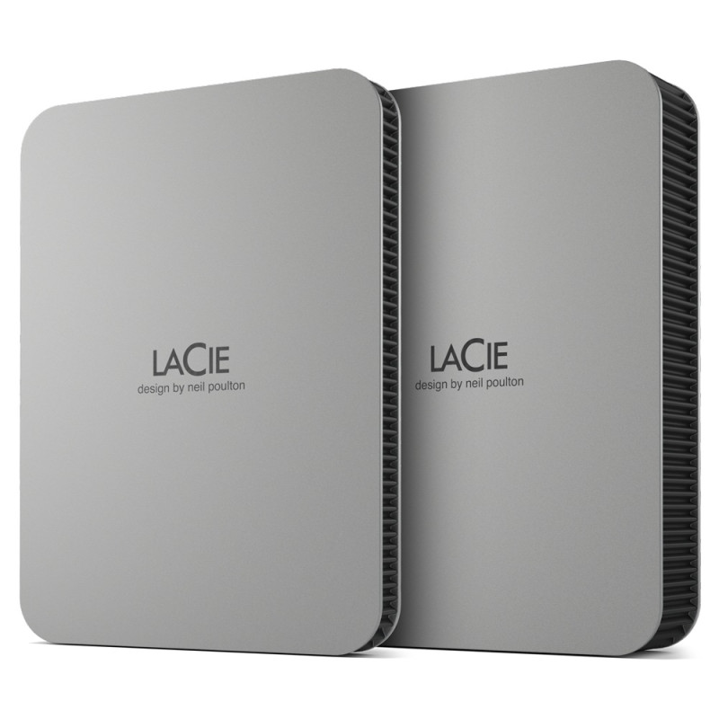 LaCie STLP4000400 Mobile Drive (2022), 4 TB, 2.5", 3.2 Gen 1 (3.1 Gen 1), Plata