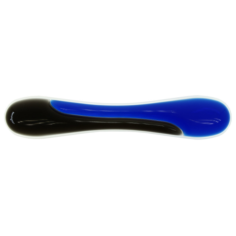 Kensington 62397 Reposamuñecas gel Duo teclado azul/negro, Negro, Azul, Gel, MIL-STD-810H Method 504.3 Contamination by
