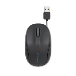 Kensington K72339EU Ratón retráctil para portátiles Pro Fit, Óptico, Negro 2