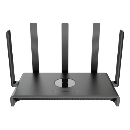 Ruijie Networks RG-EW3000GX PRO RG-EW3000GX PRO, Wi-Fi 6 (802.11ax), Doble banda (2,4 GHz / 5 GHz), Ethernet, Negro, Router de