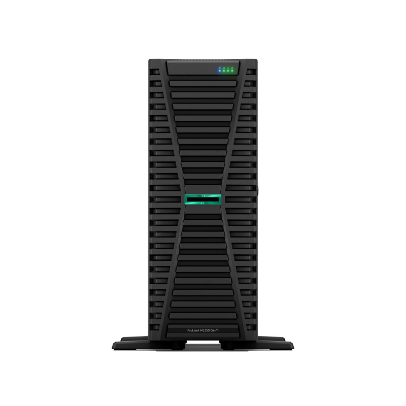 HPE P81776-425 ProLiant ML350 Gen11 4514Y 2.0GHz 16c 1P 2x32GB-R 8SFF MR408i-o 2x480GB SSD 2x1000W PS EU Server, 2 GHz, 4514Y,