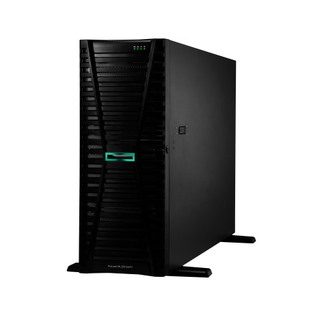 HPE P81776-425 ProLiant ML350 Gen11 4514Y 2.0GHz 16c 1P 2x32GB-R 8SFF MR408i-o 2x480GB SSD 2x1000W PS EU Server, 2 GHz, 4514Y,