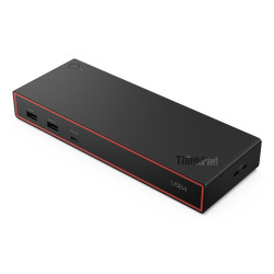 Lenovo 40BF0100EU ThinkPad USB4 Dock 5000, Alámbrico, Thunderbolt 4, 65 W, 1000 Mbit/s, Negro, Eclipse Black