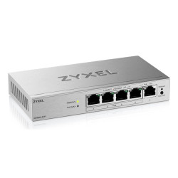 Zyxel GS1200-5HPV3-EU0101F GS1200-5HPV3, Gestionado, L2, Gigabit Ethernet (10/100/1000), Bidireccional completo (Full duplex), 2