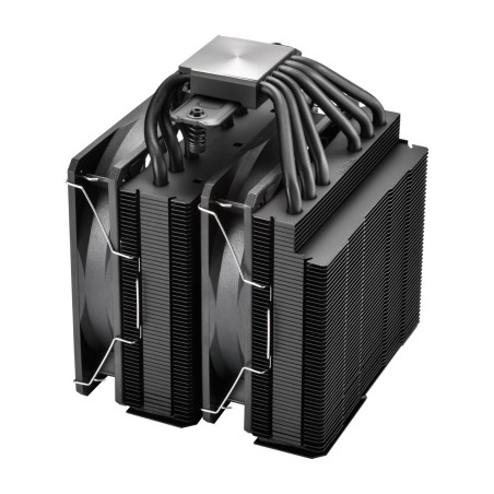FSP POO0000014 MP7-B Procesador Ventilador 125 mm Negro, Refrigerador de aire, 12 cm, 800 RPM, 1800 RPM, Negro