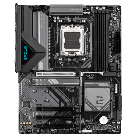 GIGABYTE B650E EAGLE WF6E B650E EAGLE WIFI6E Placa Base - Procesadores AMD Ryzen 9000 Series, VRM de 8+2+2 fases, hasta 8200MHz