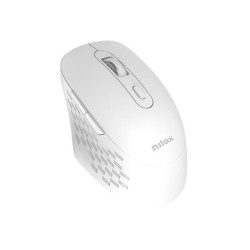 Nilox NXMODWI02 RATON DUAL WIRELESS 1600 DPI BLANCO, Óptico, Bluetooth + USB Type-A, 1600 DPI, Blanco 2